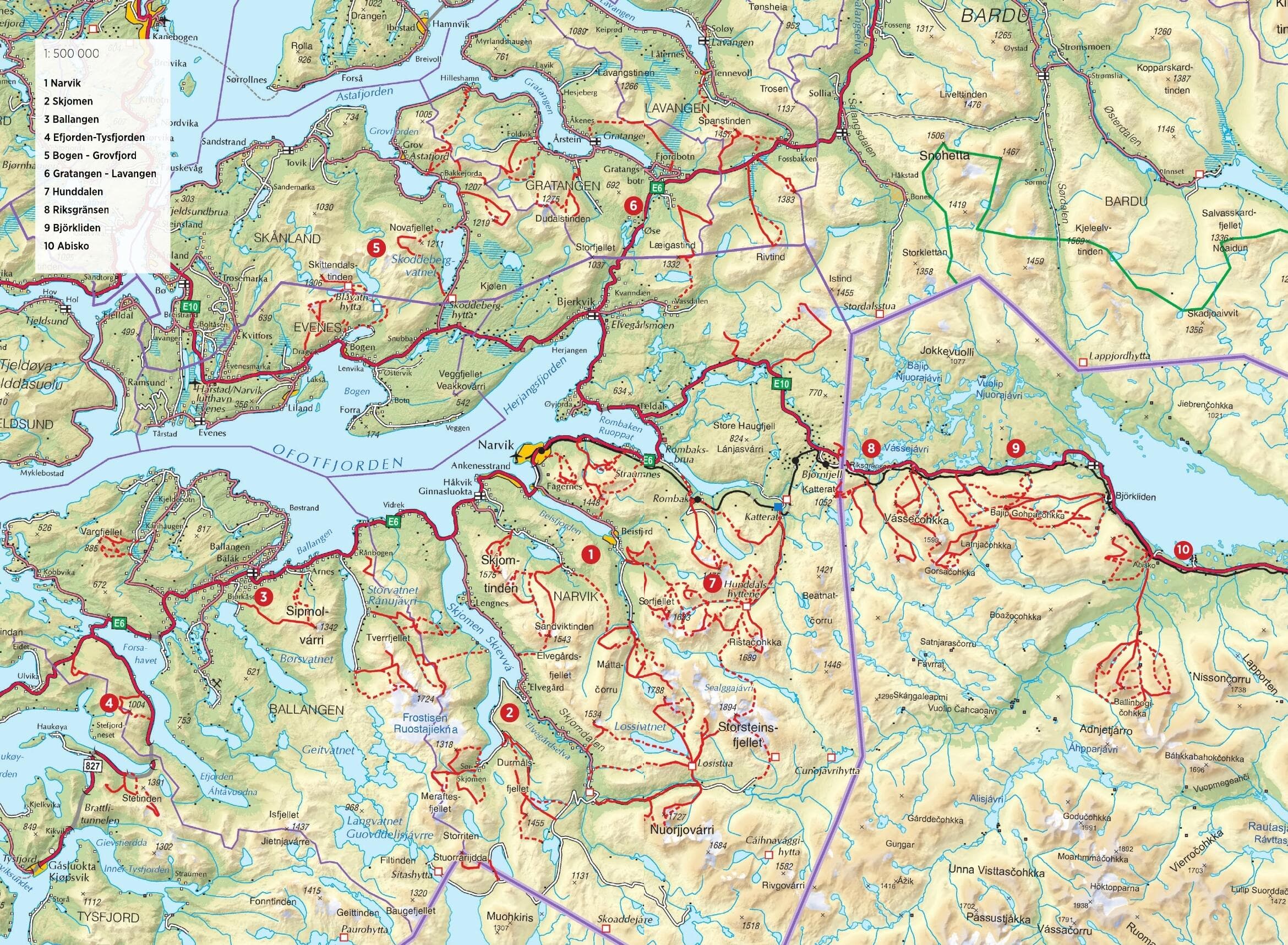Toppturer rundt Narvik – bilde 9
